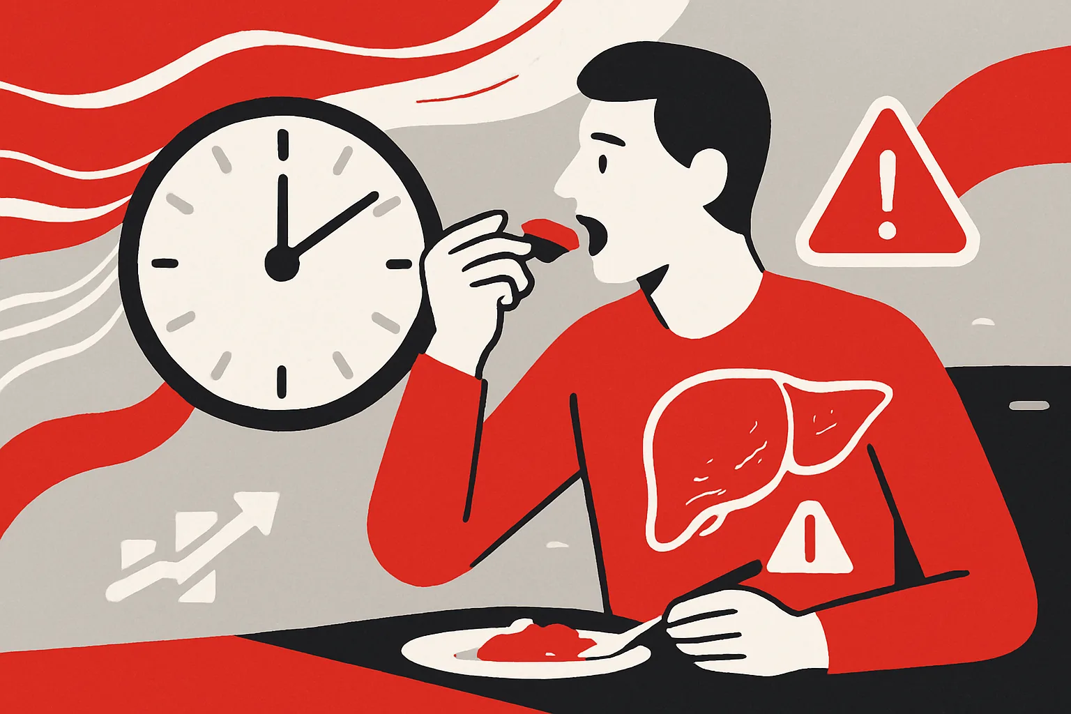 Cena tardi? Il fegato potrebbe risentirne: lo studio che cambia le abitudini