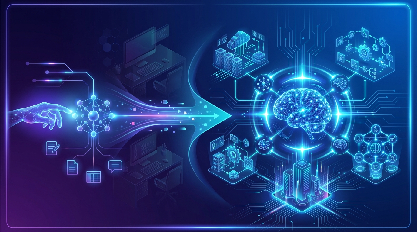 The Shift from Co-Pilots to Autopilots: Orchestrating the Multi-Agent Enterprise