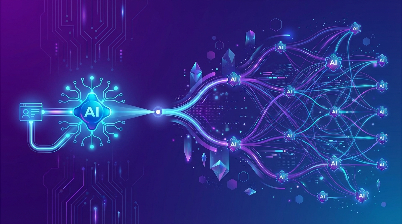 The Great Orchestration: Transitioning from Generative Copilots to Autonomous Multi-Agent Swarms