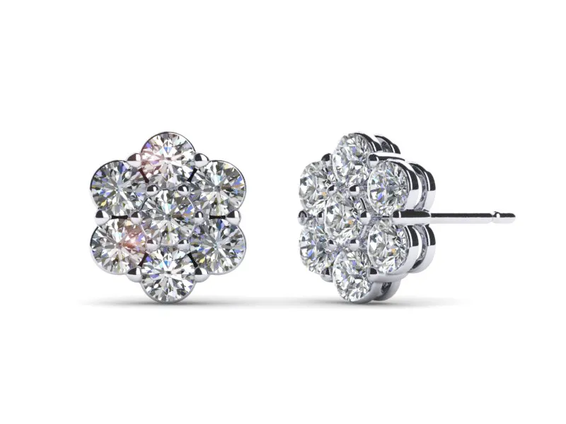 Diamond Stud Earrings