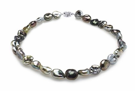 Keshi Style Tahitian Necklace