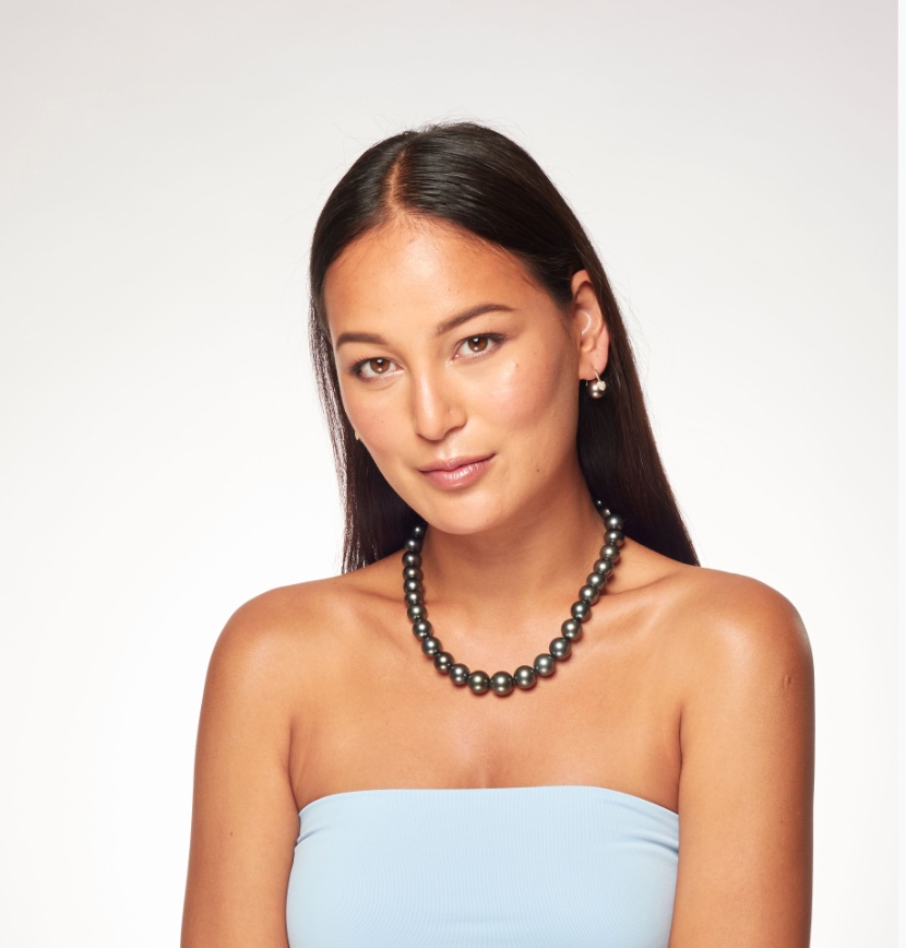 12mm to 14mm Tahitian Pearl Necklace