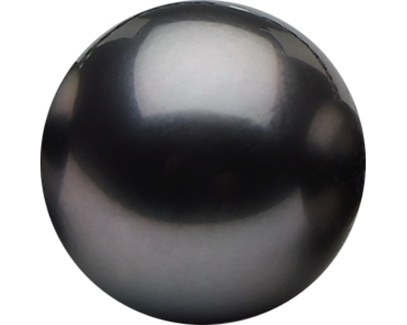 Dark Black Tahitian Pearl Color