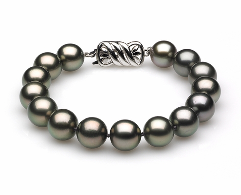Simple Tahitian Pearl Bracelet