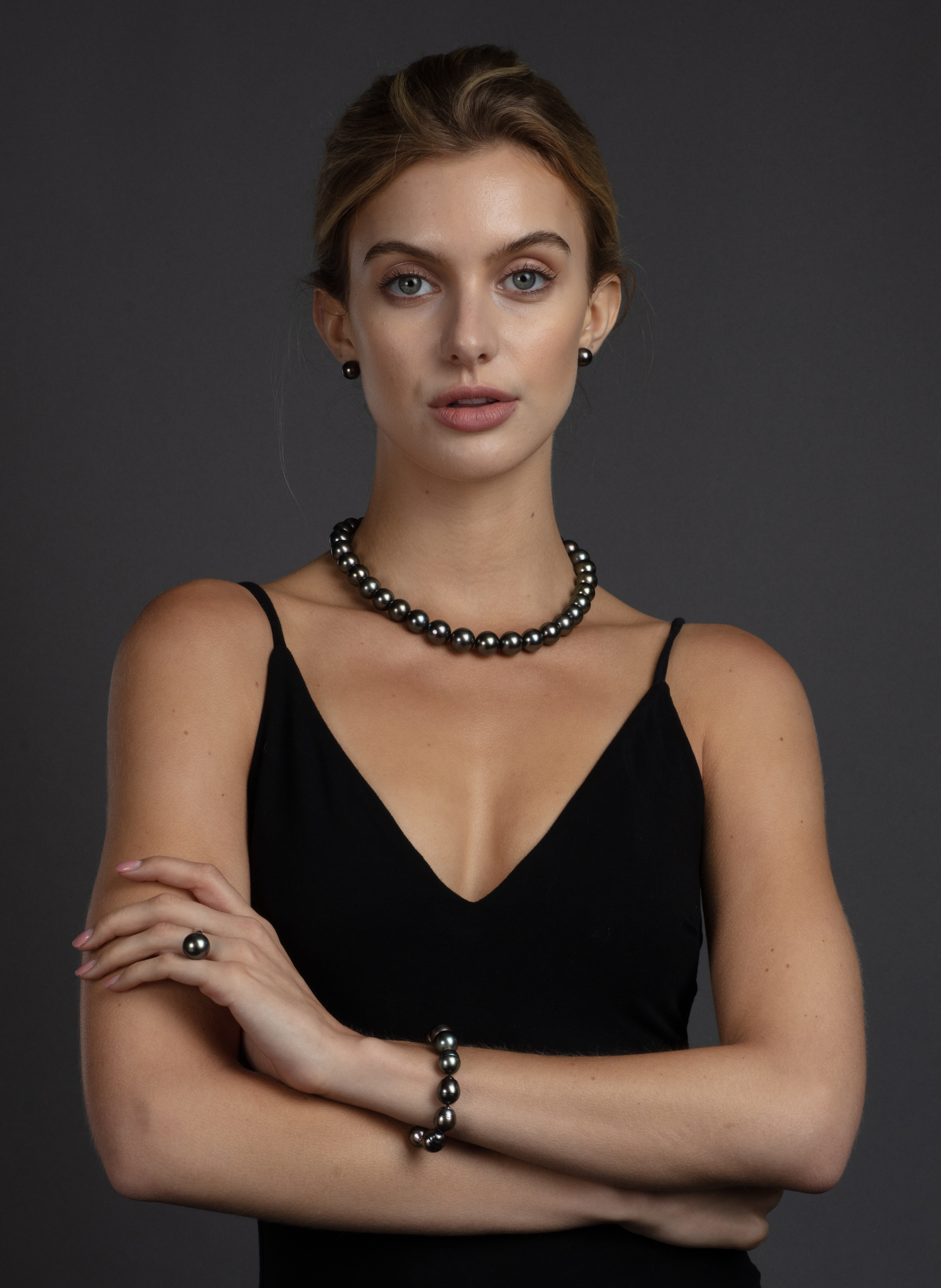 Tahitian Pearl Necklace Choker