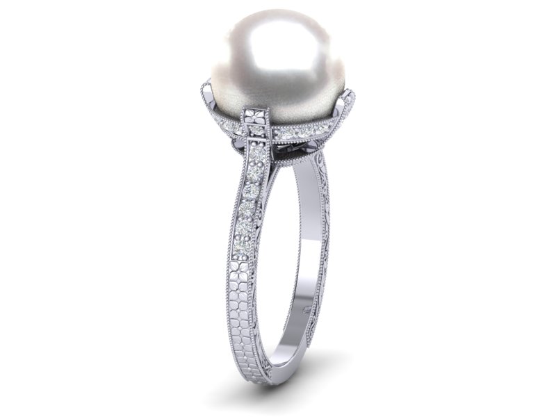 Vintage Pearl Ring