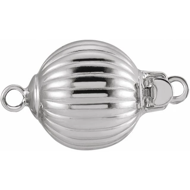 Corrugated Bead Clasp