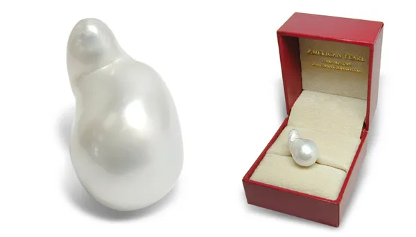 Keepsake - 12 x 20 mm White Australian South Sea Baroque Pearl
