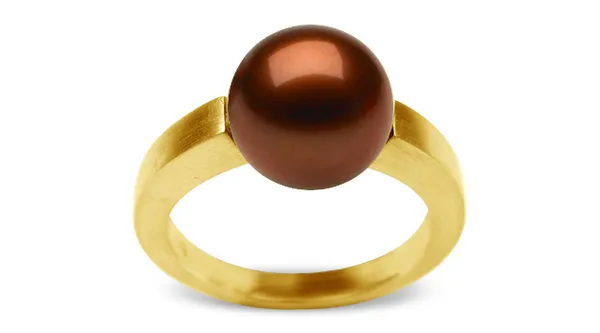 Mocha Steel Ring