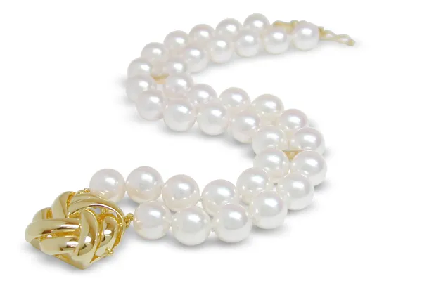 6.5 x 7 mm AAA Quality Double Strand Pearl Bracelet