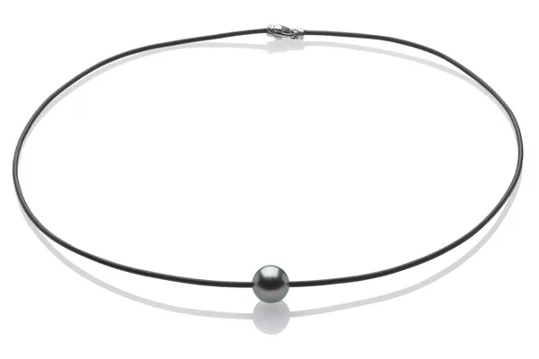 Pearl and Cord Necklace