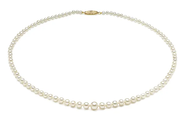 AAA 3.5 x 9.5mm Graduated Pearl Necklace