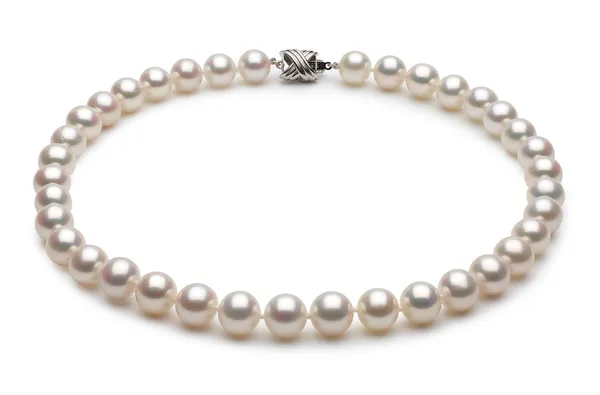 9.5 x 10mm White High Grade Freshwater Pearl Necklace