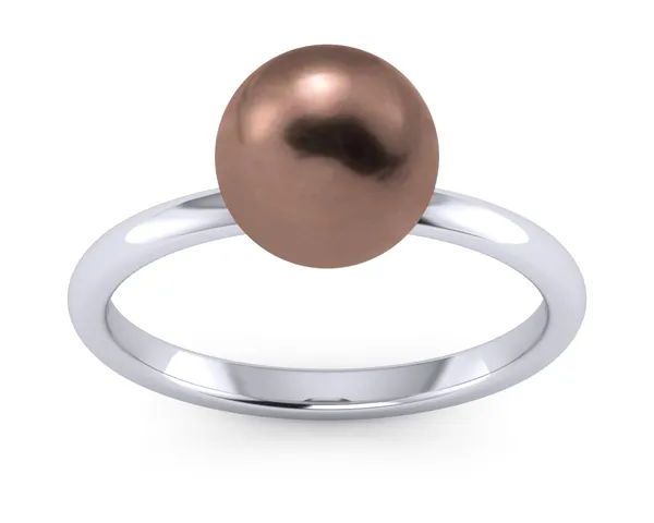 Freshwater Pearl Classic Mocha Ring