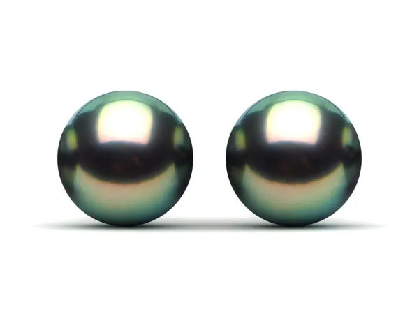 10mm Tahitian Pearl Stud Earrings