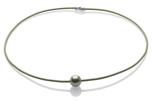 Pearl and Cord Necklace