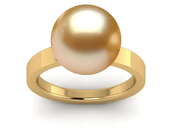 Golden South Sea Pearl Comfort Ring