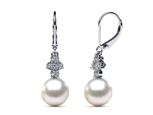 White South Sea Diamond Nora Earring