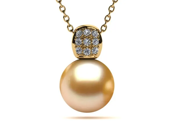 Golden South Sea Pearl Bina Pendant