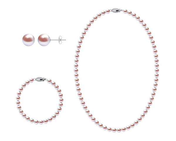 5.5 x 6mm Lavender Freshwater Pearl Set