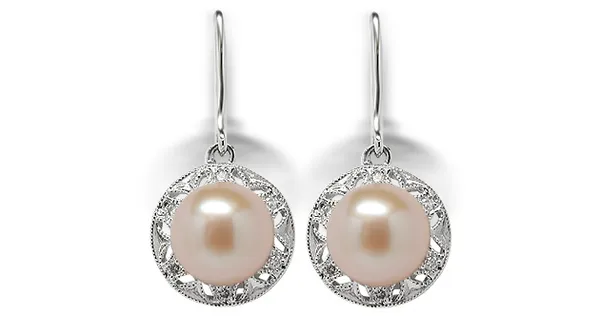 Amira Dangle a Freshwater Cultured Pearl Earring