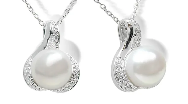 Livia a Japanese Akoya Cultured Pearl Pendant