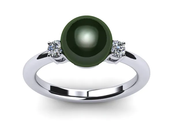 Tahitian Pearl Ring Grace Custom