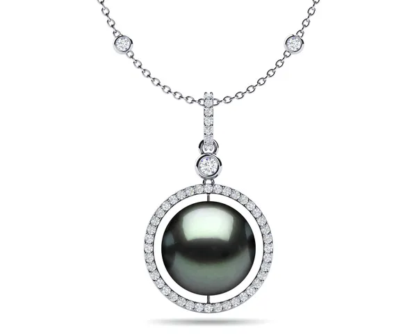 American Pearl Tahitian Amulet Necklace