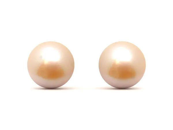 7.0 mm TRUE AAA Medium Cream Freshwater Round Pearl Stud Earrings