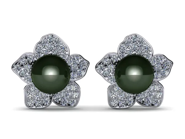 South Sea Pearl Ring Daffodil Style
