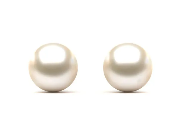 7.0 mm TRUE AAA Light Cream Freshwater Round Pearl Stud Earrings