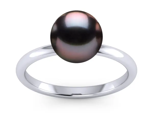 Tahitian Pearl Classic Aubergine Ring