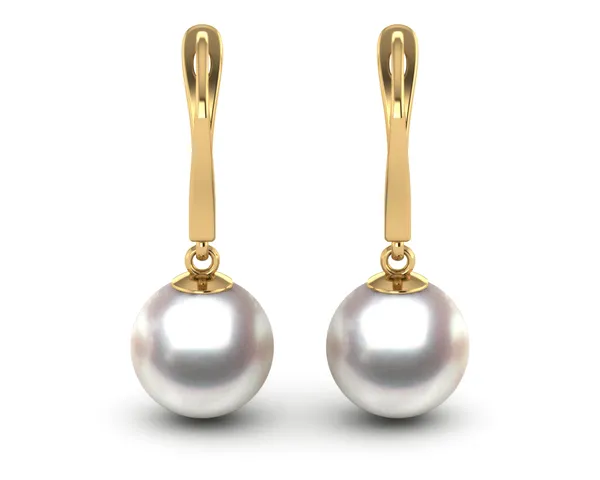 Akoya Cultured Pearl Lever Back Earring