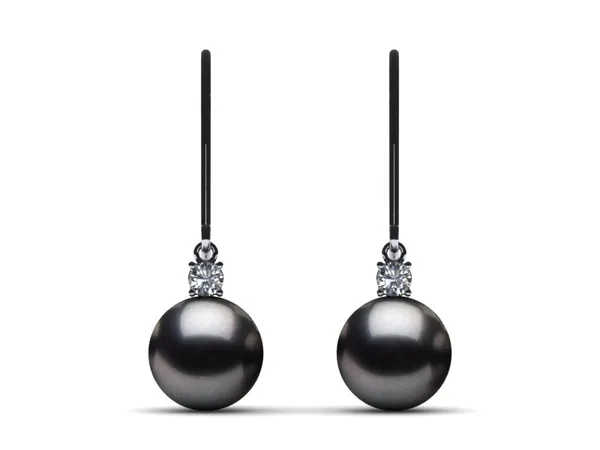 Freshwater Black Novia Pearl Earring
