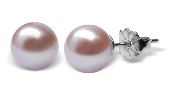Freshwater Lavender Earrings