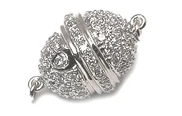 Diamond Egg Clasp