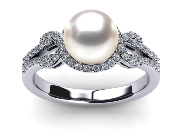 South Sea Pearl Promise Ring