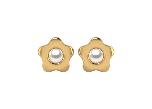 Sweet Posey a Japanese Akoya Cultured Pearl Earring