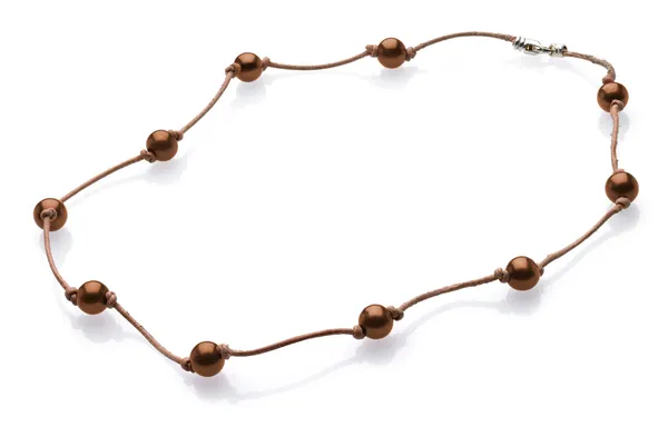 Mocha Leather Necklace