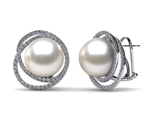 South Sea Pearl Continuous Earring