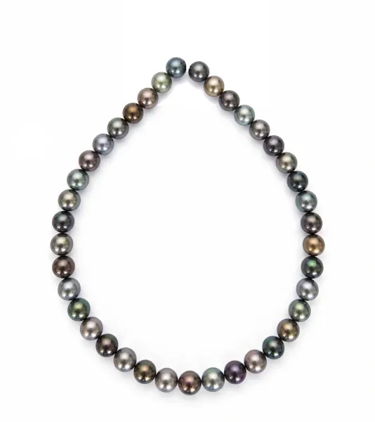 10–10.5mm Multicolor Tahitian Pearl Necklace