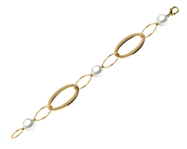 South Sea Pearl Circle of Life Bracelet