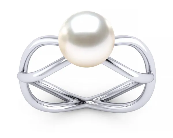 South Sea Pearl Petite Atomic Ring