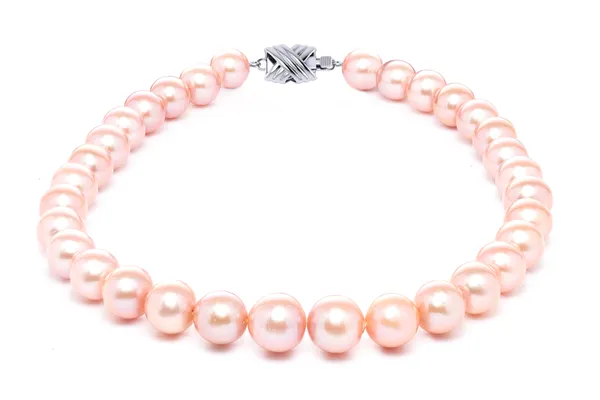 10mm x 13mm Pink Freshwater Cultured Pearl Necklace