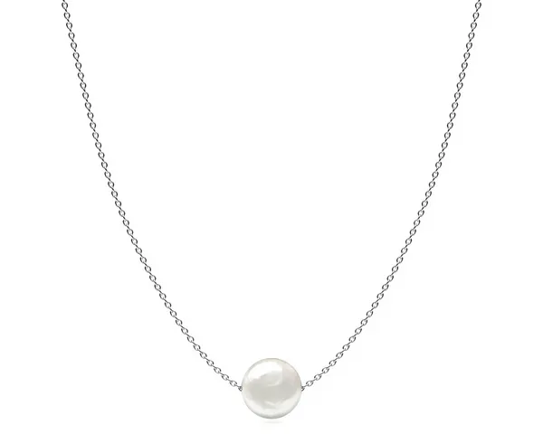 11mm Coin Pearl Necklace