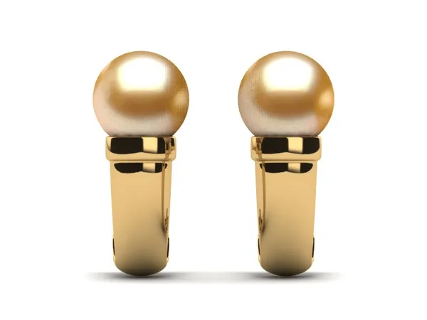 Golden Pearl Jasmine Earring