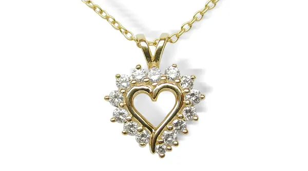 Diamond Heart Pendant