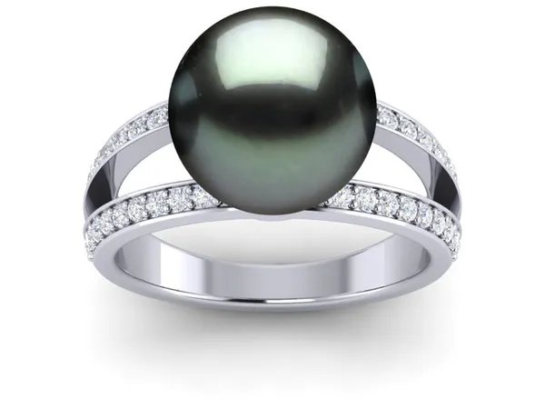 Tahitian Pearl Ring Leo