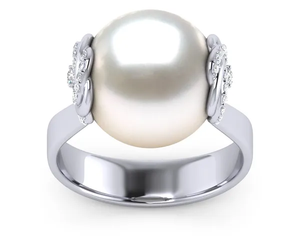 South Sea Pearl Knot Ring