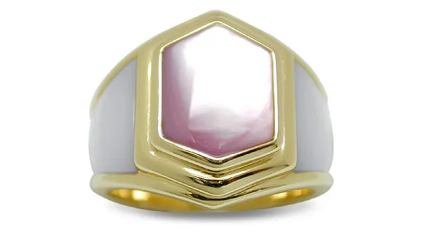 SOLD - Senon a Mother of Pearl Ring